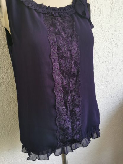36 - H&M paarse top nieuw (0622may) - Afbeelding 3