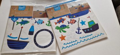Lief! Muurstickers nieuw bootjes