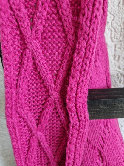 Sjaal fuchsia 120 cm (0523gh)