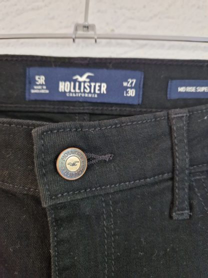 27/30 - Hollister broek zwart nieuw (0823ols) - Afbeelding 3