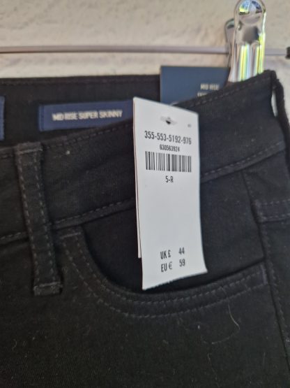 27/30 - Hollister broek zwart nieuw (0823ols) - Afbeelding 4