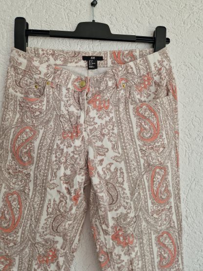 38 - H&M broek print paisley nieuw (0823may) - Afbeelding 3