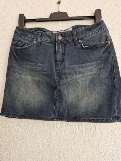 38 - H&M jeansrok donkerblauw nieuw (0823may
