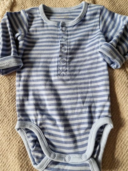 062 - H&M romper streep lange mw (0923bab)