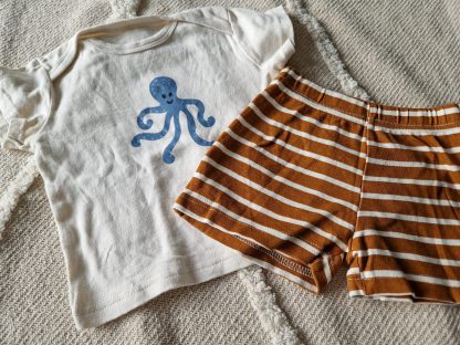 062 68 - Bambino shortama beige (0923bab)
