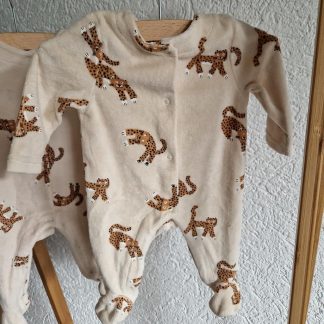 50 - Hema boxpakje badstof panter (1023bab)