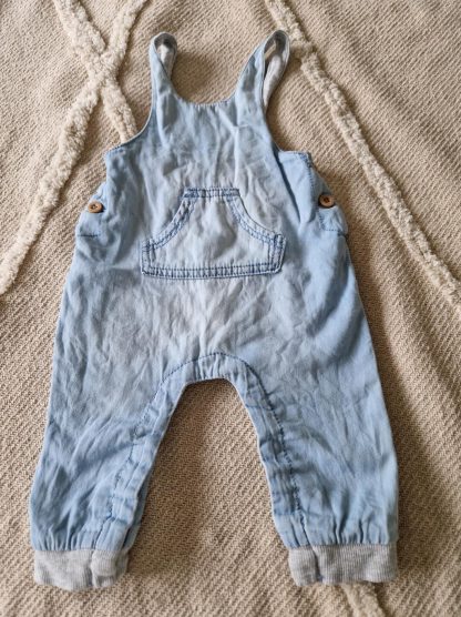 056 - Hema denim katoenen tuinpak (1023bab)