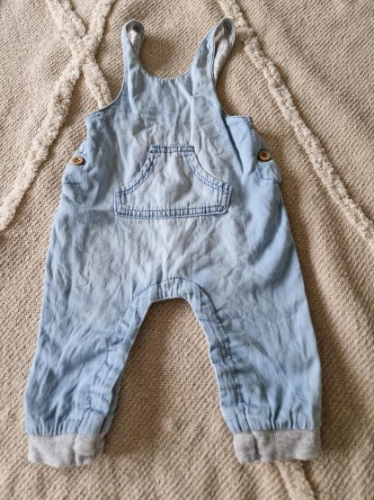 056 - Hema denim katoenen tuinpak (1023bab) - Afbeelding 3