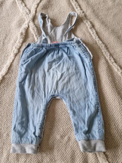 056 - Hema denim katoenen tuinpak (1023bab) - Afbeelding 4