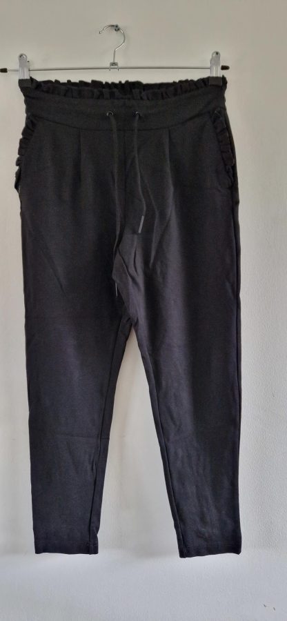 S - Only zwarte broek ruches (1023prv)
