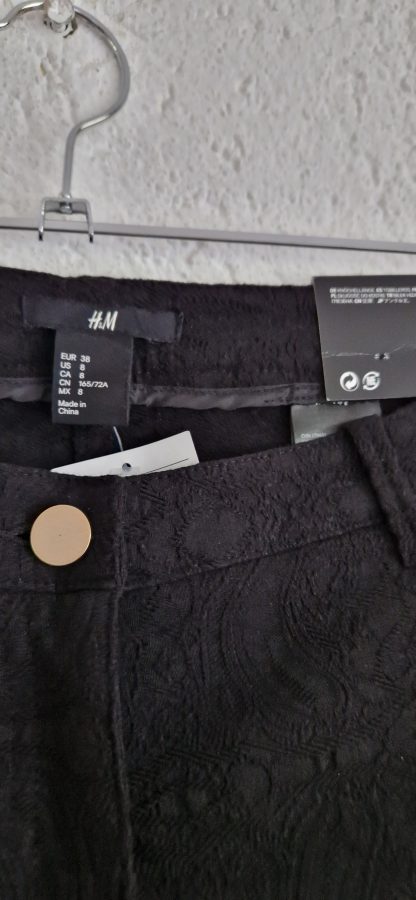 38 - H&M broek zwart enkellengte nieuw (1123may) - Afbeelding 4