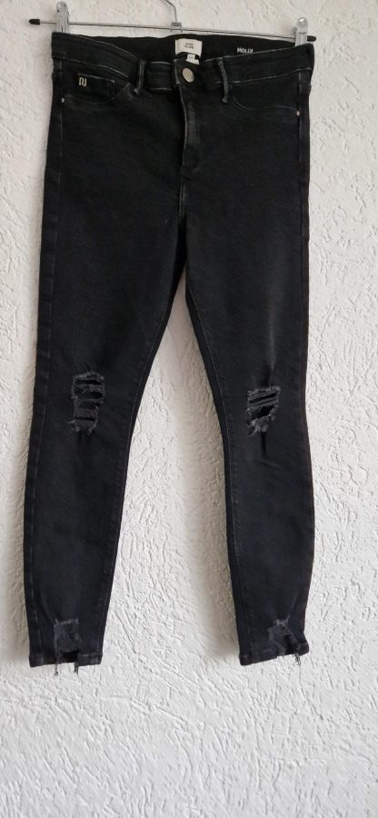 38 40 - River Island zwarte jeans nieuw (1123may)