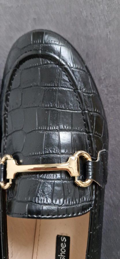 37 ipv 38 - Lucky shoes loafers zwart nieuw (1123did) - Afbeelding 3