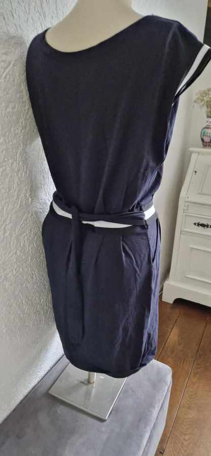 S/M - Made in Italy zwart jurkje (1123did) - Afbeelding 4