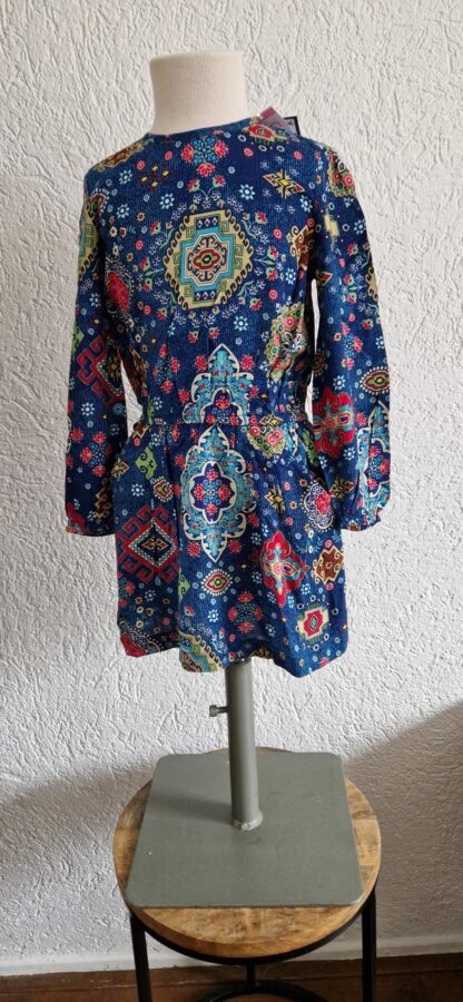 116 - Mim-Pi jurk kleurtjes viscose nieuw - Afbeelding 4