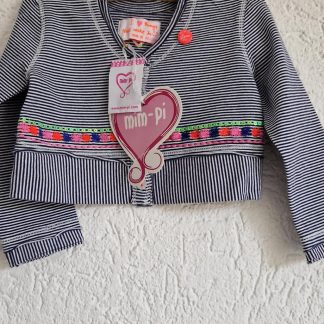 080 - Mim-Pi vestje streepjes nieuw