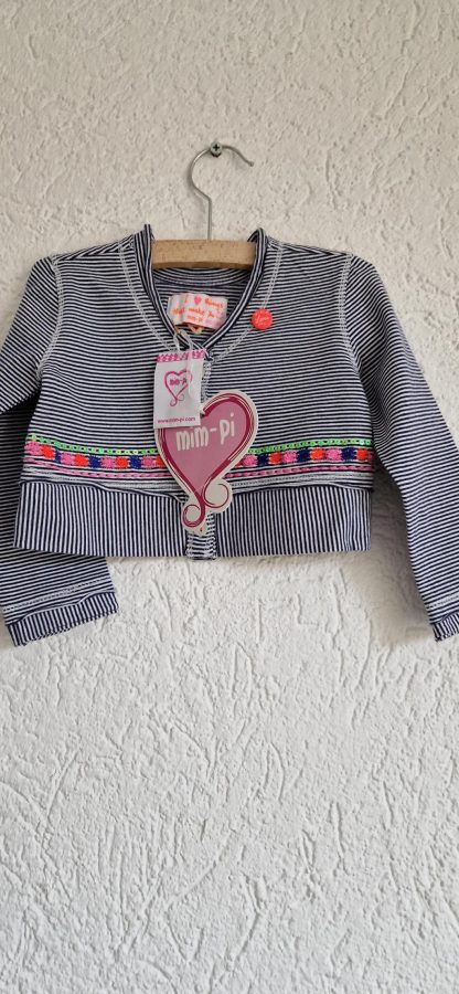 080 - Mim-Pi vestje streepjes nieuw
