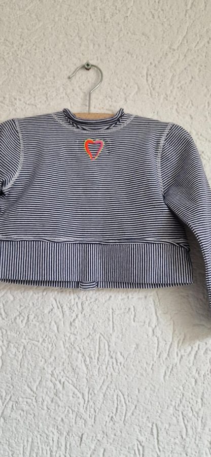 080 - Mim-Pi vestje streepjes nieuw - Afbeelding 6