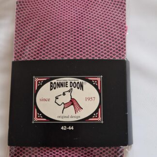42/44 - Bonnie Doon panty fishnet roze nieuw
