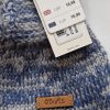1-3 jaar - Barts shawl Minky Old Blue nieuw - Afbeelding 3
