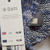 1-3 jaar - Barts shawl Minky Old Blue nieuw - Afbeelding 4