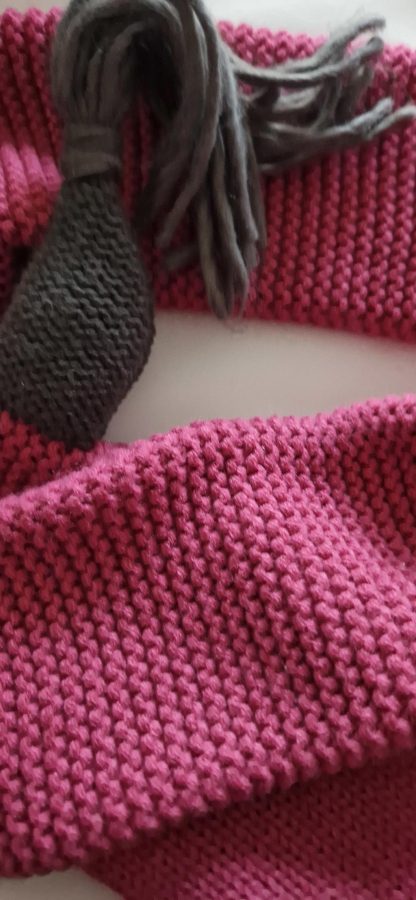 3/6 jaar - Barts sjaal roze dier nieuw - Afbeelding 5