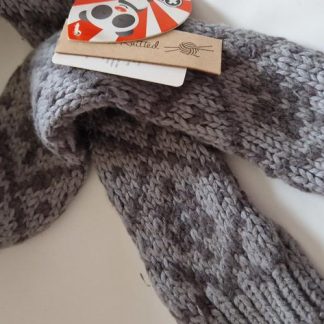 0-2 jaar - Barts grijze print shawl nieuw