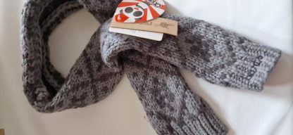 0-2 jaar - Barts grijze print shawl nieuw - Afbeelding 3