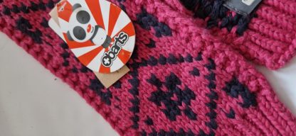1/2 jaar - Barts set sjaal wanten fuchsia blauw - Afbeelding 3