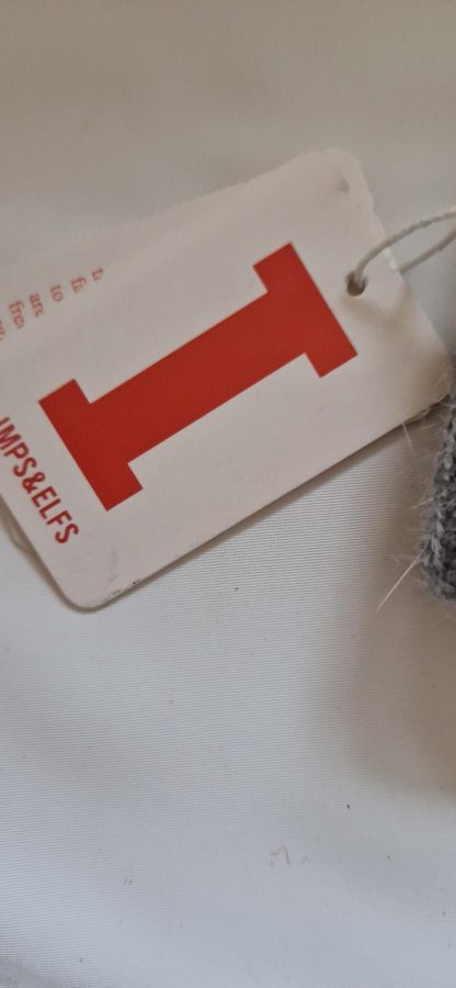 (S) 36 cm - Imps & Elfs grijs mutsje nieuw - Afbeelding 4