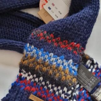 1-3 jaar - Barts shawl navy kleurtjes nieuw