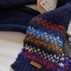 1-3 jaar - Barts shawl navy kleurtjes nieuw - Afbeelding 5