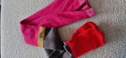 158 164 - Bengh maillot fuchsia bruin nieuw