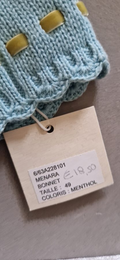 49 cm - Eliane et Luna muts menthol nieuw - Afbeelding 4