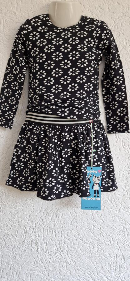 104 - Mim-Pi shirt en rok zwart wit nieuw - Afbeelding 9