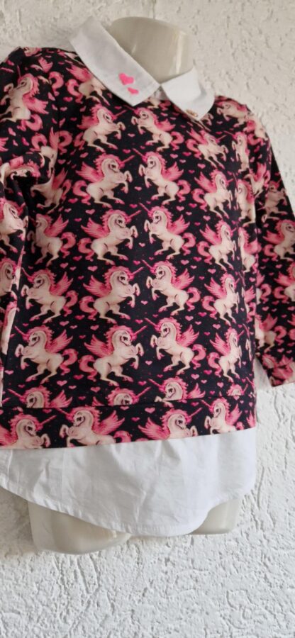 104 - Mim-Pi shirt blousje unicorn nieuw