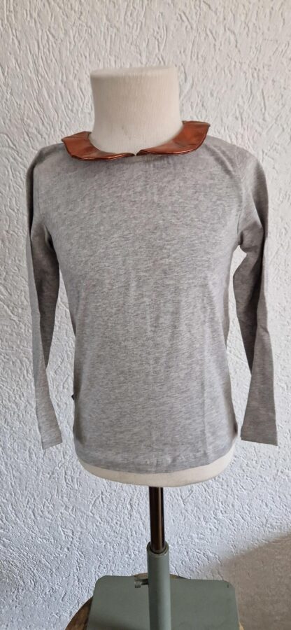110 116 - Noeser shirt grijs knoopjes nieuw