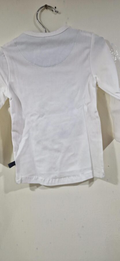 074 80 - Noeser shirt wit cowboylaars nieuw - Afbeelding 4