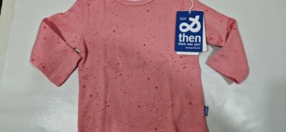 056 - Imps & Elfs shirtje roze stars nieuw