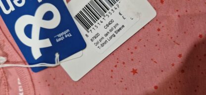 056 - Imps & Elfs shirtje roze stars nieuw - Afbeelding 4
