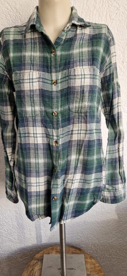 S - Reiko blouse ruit flanel (0124lo2)