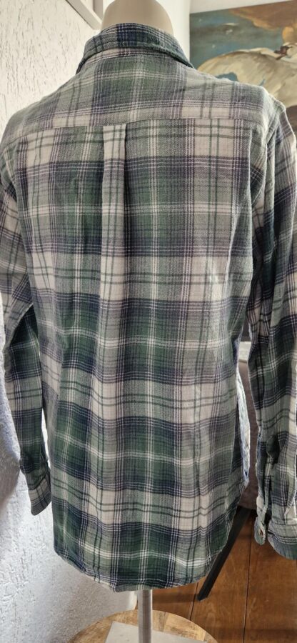 S - Reiko blouse ruit flanel (0124lo2) - Afbeelding 4