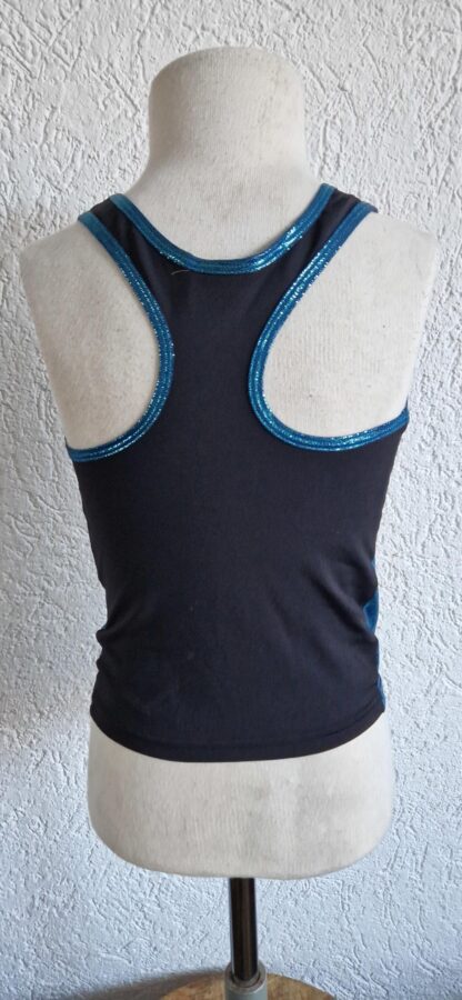 112 128 - Turn top zwart blauw (0124anm3) - Afbeelding 4