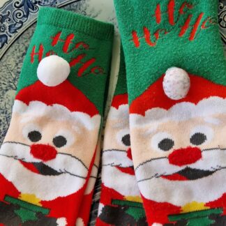 27 en 30 - Kerstsokken antislip (0124gh2)