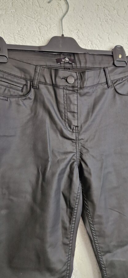 44 - Wallis vegan leren broek als nieuw (0124gh2) - Afbeelding 3