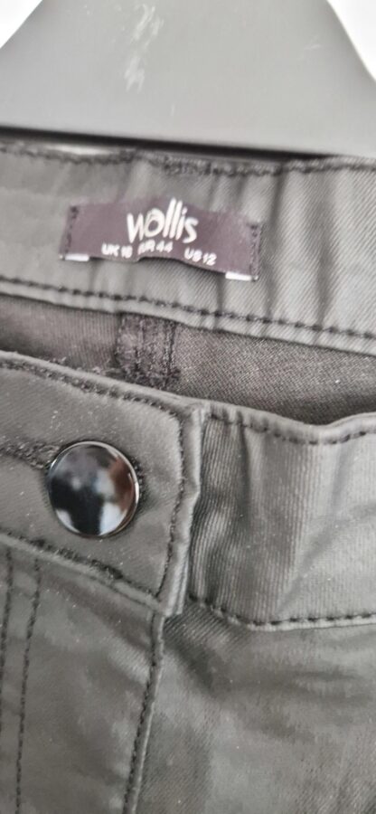 44 - Wallis vegan leren broek als nieuw (0124gh2) - Afbeelding 4