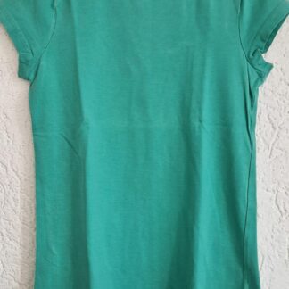 122 128 - Basic groen shirt (0124gh2)