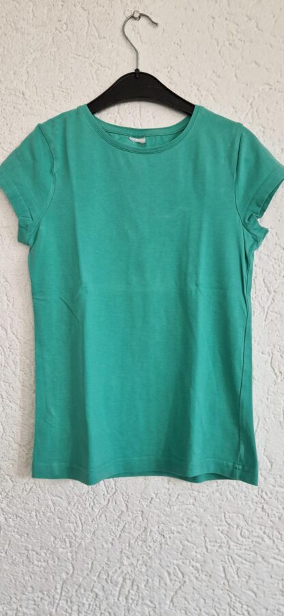 122 128 - Basic groen shirt (0124gh2)