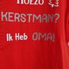 122 128 - Hema kerstshirt rood print nieuw (0124gh2) - Afbeelding 3