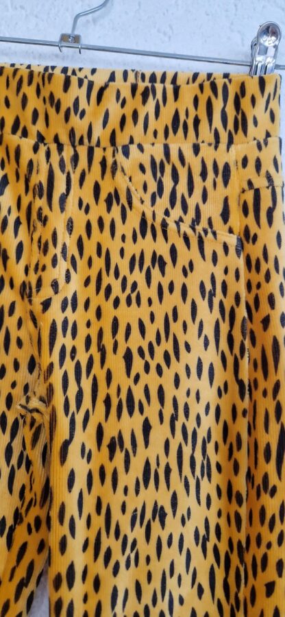 128 - Koko Noko velvet print broek (0124gh1) - Afbeelding 3